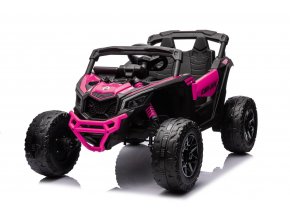 Buggy CAN-AM Maverick | 4x200W | růžová  Licencovaná verze | 800W | dětské autíčko