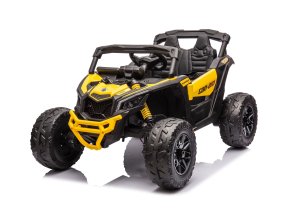 Buggy CAN-AM Maverick | 4x200W | žlutá  Licencovaná verze | 800W | dětské autíčko