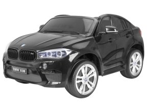 Dětské elektrické BMW X6 M XXL 2 místa | 2x120W | lakovaná černá