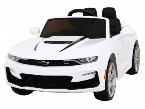 Dětské elektrické autíčko Chevrolet Camaro 2SS | 70W | bílá  EVA kola | 12V 7Ah | nosnost 25kg