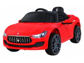 Maserati Ghibli | dětské elektrické auto | 7Ah červená