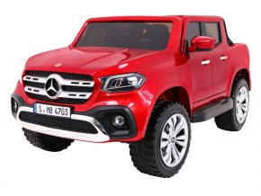 Mercedes Benz X-Class | 4x45W | MP4 | lakovaná červená