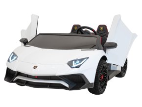 Lamborghini Aventador SV STRONG XXL bílá  Speciální bezkartáčový motor