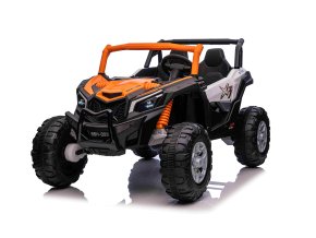 Buggy UTV X3 XXL | 4x200W | 24V 7Ah | oranžová  EVA kola | odpružení | 800W