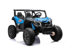 Buggy UTV X3 XXL | 4x200W | 24V 9Ah | modrá  EVA kola | odpružení | 800W