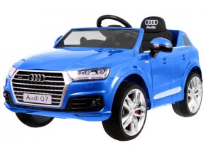 Audi Q7 | nový model | 2x45W modrá metalíza  včetně dálkového ovladače