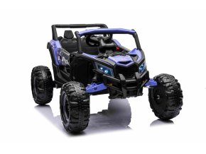 Dětská buggy licencovaná KUROMI 4x4 | 140W | fialová  licencovaná buggy KUROMI | EVA kola | až 120 minut jízdy