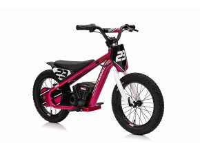 Dětské elektrické vozítko motorka BAIGOR 23 PRO 250W | růžová  EVA kola, 24V 250W, maximální rychlost až 25km/hod