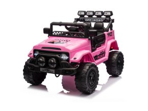 Terénní auto pro děti off-Road CLIMBER | 110W | růžová  EVA kola | 12V 7Ah | nosnost 30kg