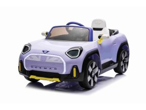 Mini Concept Aceman dětské elektrické autíčko | fialová  EVA kola | 12V 9Ah | jedinečný vzhled