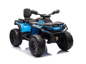 Dětská čtyřkolka CAN-AM Outlander | 180W | s dálkovým ovladačem  | modrá  EVA kola | Bluetooth | 180W | nosnost 50kg