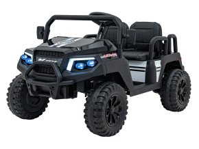 Dětská buggy  Champion | 4 místa | 400W  | černá  4 místa | EVA kola | doba jízdy 100 min | nosnost 120kg | dálkový ovladač