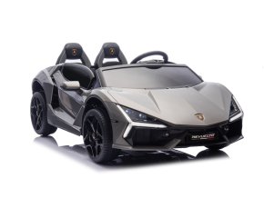 Dětské elektrické Lamborghini Revuelto XL | EVA kola | šedá  EVA kola | dálkový ovladač | 24V 7Ah