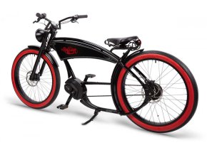 E-BIKE THE RUFFIAN Black/Red Wall 500 Wh
