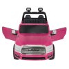 Elektrické autíčko RAM 3500 | 400W | růžová  EVA kola | 24V 7Ah | 90 minut jízdy