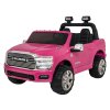 Elektrické autíčko RAM 3500 | 400W | růžová  EVA kola | 24V 7Ah | 90 minut jízdy