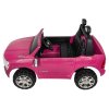 Elektrické autíčko RAM 3500 | 400W | růžová  EVA kola | 24V 7Ah | 90 minut jízdy