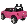 Elektrické autíčko RAM 3500 | 400W | růžová  EVA kola | 24V 7Ah | 90 minut jízdy