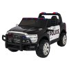 Elektrické autíčko RAM 3500 | 400W | černá POLICIE  EVA kola | 24V 7Ah | 90 minut jízdy