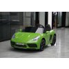 Sportovní auto Perfecta | nafukovací kola | zelená  Nafukovací kola | bezkartáčový motor | startování klíčkem