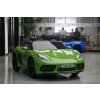 Sportovní auto Perfecta | nafukovací kola | zelená  Nafukovací kola | bezkartáčový motor | startování klíčkem
