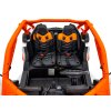 Dětská buggy CAN-AM Maverick XXL 4X200W 24V 20Ah - oranžová  EVA kola | dojezd cca 4-5 hodin