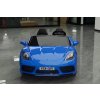 Sportovní auto Perfecta | nafukovací kola | modrá  Nafukovací kola | bezkartáčový motor | startování klíčkem