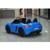 Sportovní auto Perfecta | nafukovací kola | lakovaná modrá  Nafukovací kola | bezkartáčový motor | startování klíčkem | AŽ 15,5 KM/HOD