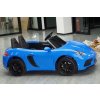 Sportovní auto Perfecta | nafukovací kola | lakovaná modrá  Nafukovací kola | bezkartáčový motor | startování klíčkem | AŽ 15,5 KM/HOD