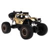 Kovový mega ROCK CRAWLER | 1:8 | 4x4 | zlatá  AUTO PRO DĚTI NA DÁLKOVÉ OVLÁDÁNÍ
