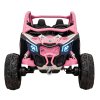 Dětská buggy CAN-AM Maverick XXL 4X200W 24V 20Ah - růžová  EVA kola | dojezd cca 4-5 hodin