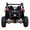 Dětská buggy CAN-AM Maverick XXL PREMIUM  - 24V 20Ah - 4x200W - khaki  nafukovací kola - regulace rychlosti - tříbodové pásy