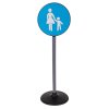 Dopravní značky - 5 kusů set | 70cm  výška 70cm | 5ks v balení