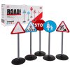 Dopravní značky - 5 kusů set | 70cm  výška 70cm | 5ks v balení