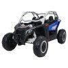 Dětská buggy CAN-AM Maverick XXL 4X200W 24V 20Ah - modrošedá  EVA kola | dojezd cca 4-5 hodin