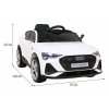 Dětská elektrická Audi E-tron Sportback | 4x25W | bílá  EVA kola | MP3 | Bluetooth | dálkové ovládání včetně stop tlačítka