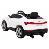 Dětská elektrická Audi E-tron Sportback | 4x25W | bílá  EVA kola | MP3 | Bluetooth | dálkové ovládání včetně stop tlačítka