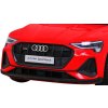 Dětská elektrická Audi E-tron Sportback | 4x25W | červená  EVA kola | MP3 | Bluetooth | dálkové ovládání včetně stop tlačítka