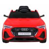 Dětská elektrická Audi E-tron Sportback | 4x25W | červená  EVA kola | MP3 | Bluetooth | dálkové ovládání včetně stop tlačítka