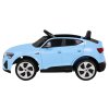 Dětská elektrická Audi E-tron Sportback | 4x25W | modrá  EVA kola | MP3 | Bluetooth | dálkové ovládání včetně stop tlačítka