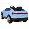 Dětská elektrická Audi E-tron Sportback | 4x25W | modrá  EVA kola | MP3 | Bluetooth | dálkové ovládání včetně stop tlačítka