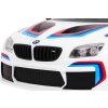 Dětské sportovní elektrické BMW M6 GT3 | bílá  Sportovní speciál | EVA kola | MP3, Bluetooth