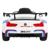 Dětské sportovní elektrické BMW M6 GT3 | bílá  Sportovní speciál | EVA kola | MP3, Bluetooth