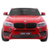 Dětské elektrické BMW X6 M XXL 2 místa | 2x120W | lakovaná červená