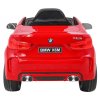 Dětské elektrické autíčko BMW X6M | lakovaná červená  EVA kola | Baterie 2x6V (DC 12V) | lakovaná barva