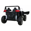 Dětská elektrická Buggy ATV Racing 4x4 | 4x200W | bílá  4x200W | EVA kola | 2 sedadla