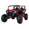 Dětská elektrická Buggy ATV Racing 4x4 | 4x200W | červená  4x200W | EVA kola | 2 sedadla