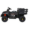 Dětské elektrické autíčko - Farmer pick-up | 2x35W | černá  jedomístný farmářský pick-up (traktor) | EVA kola | lopatka