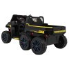 Dětské elektrické auto Farmer Truck | 4x35W | černá  sklápěcí korba | EVA kola | osvětlení | transportní rukojeť