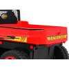 Dětské elektrické auto Farmer Truck | 4x35W | červená  sklápěcí korba | EVA kola | osvětlení | transportní rukojeť